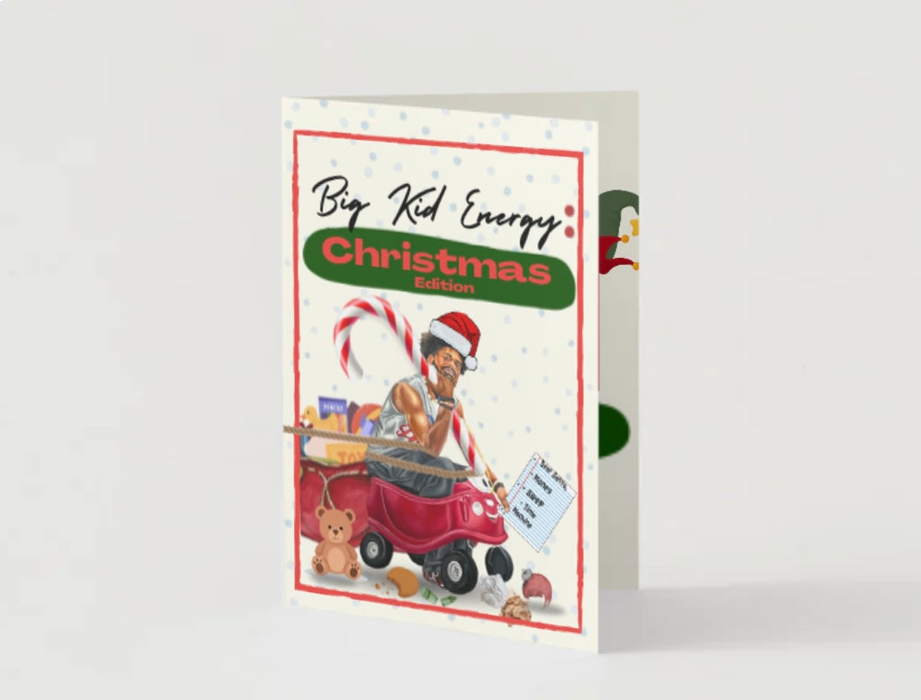 Greeting Card - Big Kid Energy: Christmas Edition)
